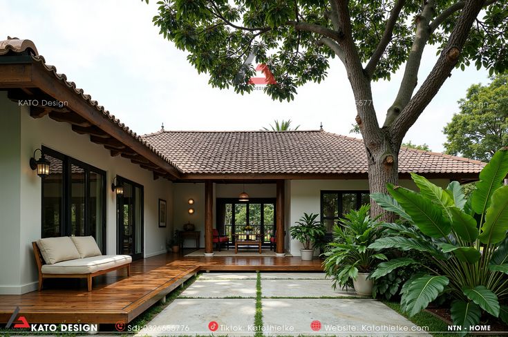 Rumah Gaya Jepang Tradisional, Suasana Tenang & Asri